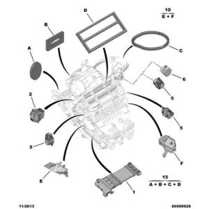 Citroen C4 2010-2013 Petrol Heater Motor Control Module