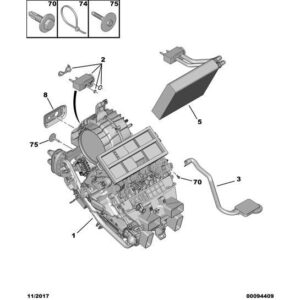 Citroen C4 2018-2020 Diesel Water Pipe