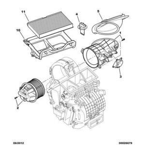 Citroen C3 2002-2005 Petrol Blower Motor