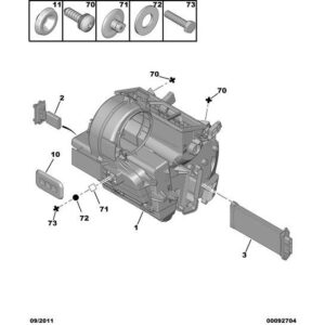 Citroen C2 2003-2007 Petrol Heater Motor Control Module