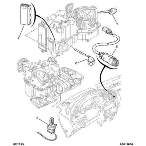 Citroen Xsara 2000-2004 Petrol Int Air Temperature Probe