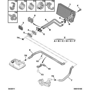 Citroen C8 2002-2008 Petrol Car Heater