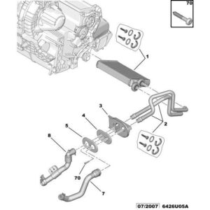 Citroen C5 2004-2008 Petrol Car Heater