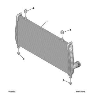 Citroen C6 2005-2012 Diesel Radiator Rubber Buffer