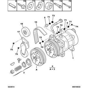 Citroen Xsara 2000-2004 Petrol Compressor Clutch