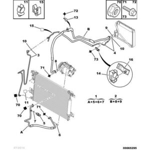 Citroen C-Crosser 2007-2012 Diesel Dehydrator Pressure Switch