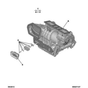 Citroen C6 2005-2012 Diesel Refrigerant Press Relief Valve