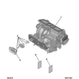 Citroen C5 2004-2008 Petrol Refrigerant Pressure Relief Valve