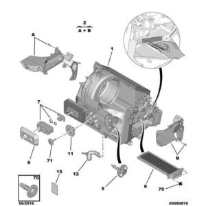 Citroen DS3 2010-2022 Petrol Refrigerant Pressure Relief Valve