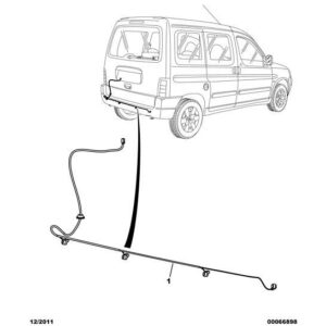 Citroen Berlingo 2006-2008 Petrol Obstacle Detection Loom