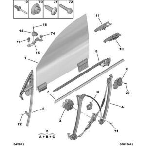 Citroen C6 2005-2012 Diesel Electronic Box Bracket