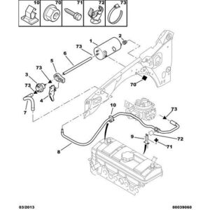 Citroen Saxo 1996-2004 Harness Clip