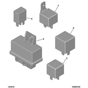 Citroen C4 2008-2010 Petrol Electric Relay