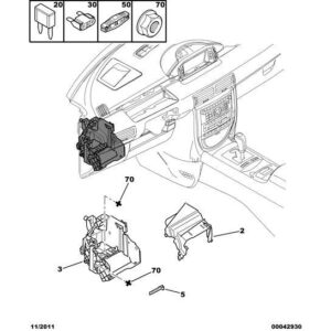 Citroen C6 2005-2012 Diesel Bsi Support