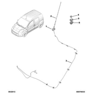 Citroen Nemo 2008-2015 Petrol Aerial Bracket