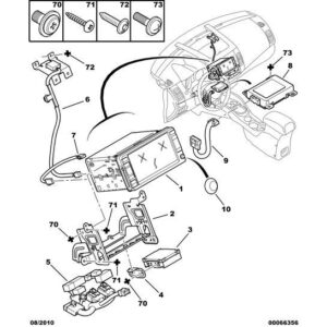 Citroen C-Crosser 2007-2012 Diesel Multimedia Harness