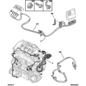 Citroen DS3 2010-2022 Petrol Engine Electric Harness