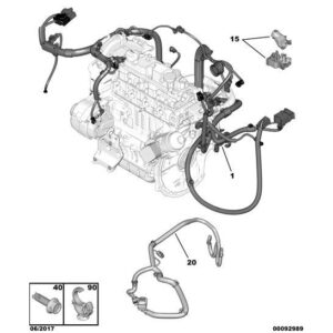 Citroen C3 2009-2013 Petrol Engine Electric Harness
