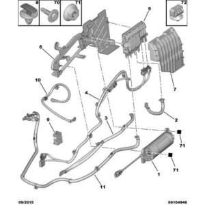 Citroen DS3 2010-2022 Diesel Additional Main Wiring Loom