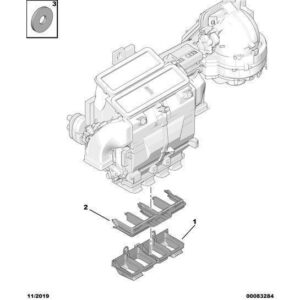 Citroen Berlingo 2015-2018 Petrol Fixing Clip