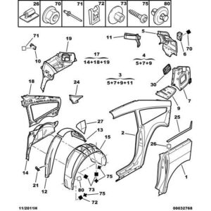 Citroen C6 2005-2012 Diesel Air Puller