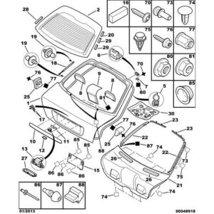 Citroen C5 2001-2004 Diesel Switch Opening Pallet