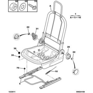 Citroen C1 2005-2009 Petrol Rocker Lever