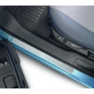 Citroen Nemo 2008-2015 Front Door Sill Trims Brushed Aluminium