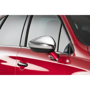 Citroen DS4 2010-2021 Protection Shells For Exterior Rear View Mirrors Chrome Finish
