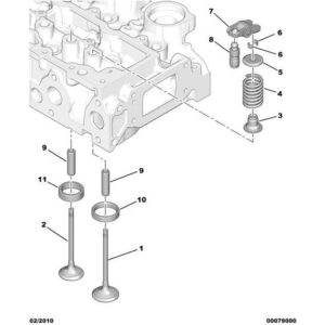 Citroen DS3 2010-2022 Diesel Valve Clearance Takeup Balljnt