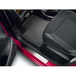 Citroen C4 2008-2013 Rubber Floor Mats 3Rd Seat Row