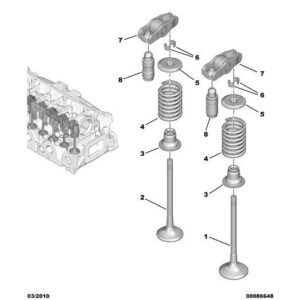 Citroen DS3 2010-2022 Diesel Valve Half-Cone