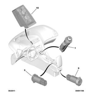 Citroen DS5 2011-2021 Petrol Power Lead To Accessories