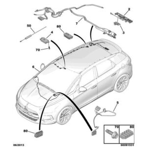 Citroen DS5 2011-2021 Petrol Radio Aerial Adaptor