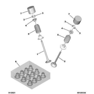 Citroen Berlingo 2015-2018 Petrol Valve Piston