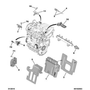 Citroen Berlingo 2015-2018 Diesel Camshaft Position Sensor