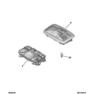 Citroen C5 Air Cross 2018-2021 Diesel Interior Lamp