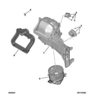Citroen Dispatch 2016-2020 Diesel Air Intake Deflector Seal