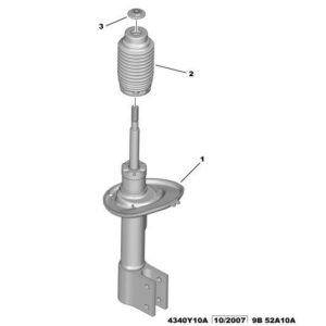 Citroen Berlingo 2012-2015 Diesel Front Suspension Shock-Absorber