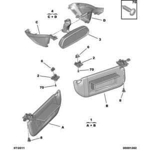 Citroen DS5 2011-2021 Petrol Hook