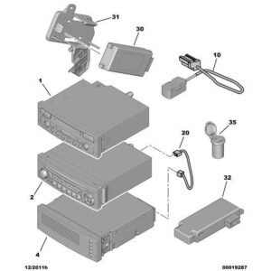 Citroen C3 2009-2013 Petrol Usb Port