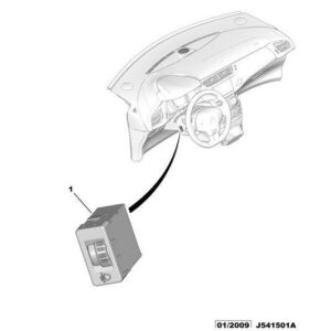 Citroen DS3 2010-2022 Petrol Headlight Adjustment Control