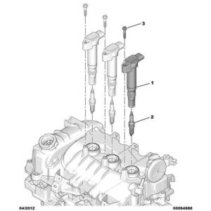 Citroen C1 2012-2014 Petrol Engine Ignition Coil