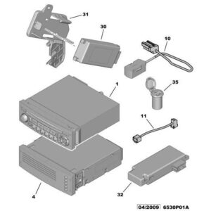 Citroen C3 2005-2009 Petrol Telephone Interface Unit