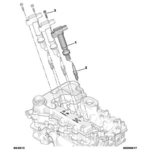 Citroen DS3 2010-2022 Petrol Engine Ignition Coil