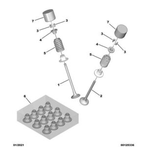 Citroen DS3 2010-2022 Petrol Valve Piston