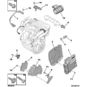 Citroen C3 2015-2021 Diesel Camshaft Position Sensor