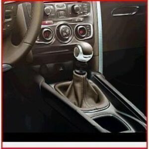 Citroen C4 2018-2020 Gear Lever Knob For 6-Speed Manual Gearbox Cohiba Maroon Leather