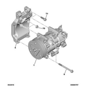 Citroen C4 2008-2010 Diesel New Compressor
