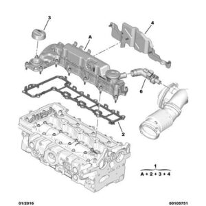 Citroen Relay 2006-2019 Diesel Oil Separator Seal